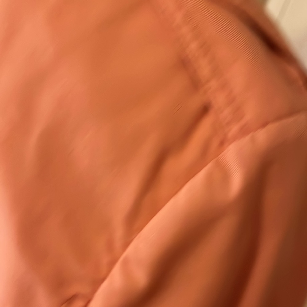 Vintage Mulberry Street pink coral colored trench coat Junior size 11/12 - Picture 7 of 10